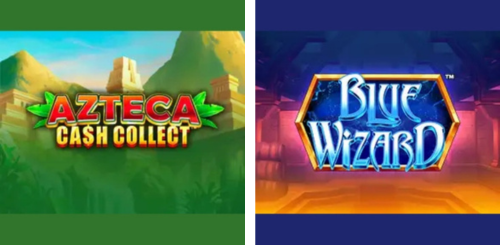 สล็อตเว็บแท้จากต่างประเทศ ค่าย Playtech - AZTECA CASH COLLECT, BLUE WiZARD