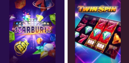 สล็อตเว็บแท้จากต่างประเทศ ค่าย NETENT - STARBURST, TWIN SPIN